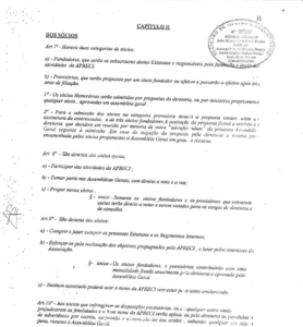 Estatuto da Associação de Preservação da Cultura Cigana