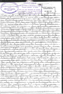Reunião da Associação de Preservação da Cultura Cigana. 28 de outubro 1998, em Curitiba.