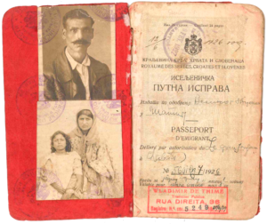 Passaporte Duchan, Página 1