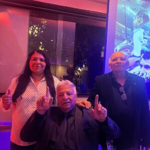Lepossava, Carlos e Claudio Iovanovithi. Em Curitiba, no ano de 2023.